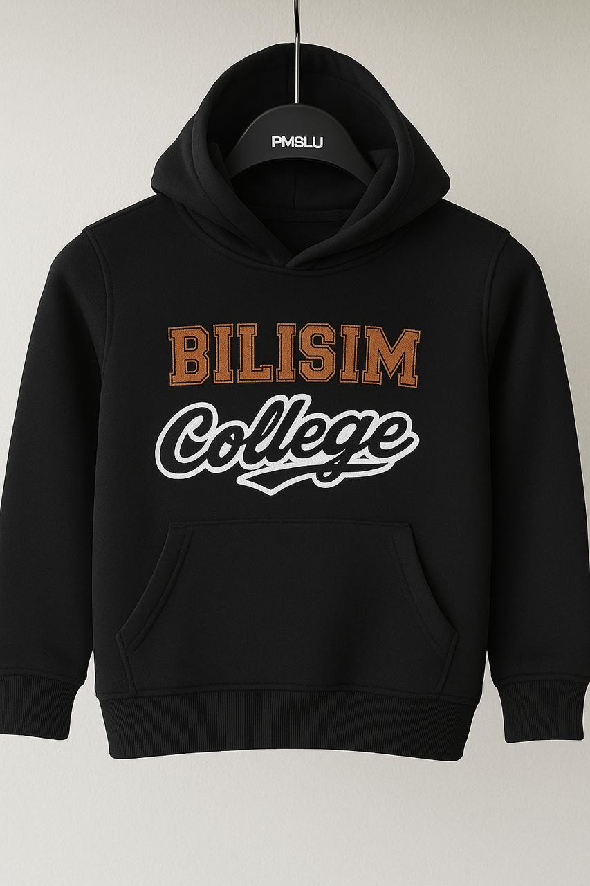 Sweatshirt Kapşonlu Siyah